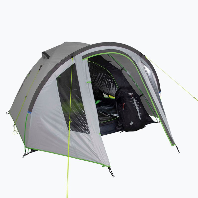 High Peak Nevada grau 10203 3-Personen-Campingzelt 9