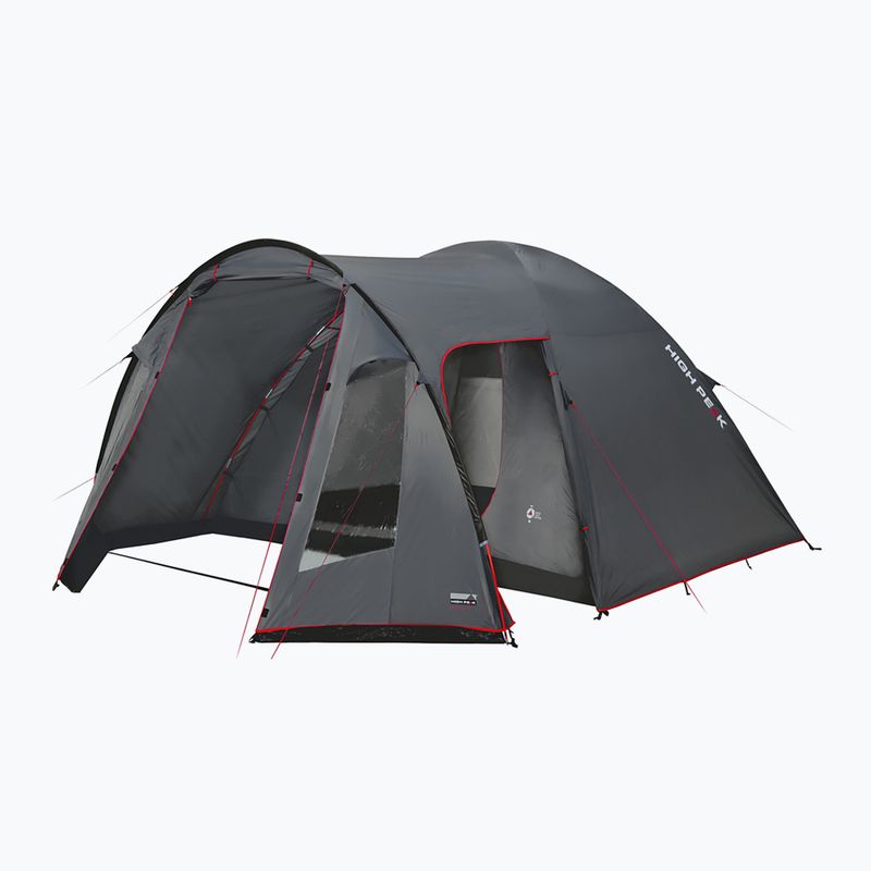 4-Personen-Campingzelt High Peak Tessin grau 10222
