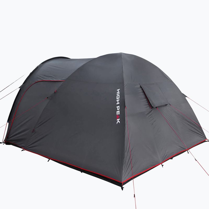 4-Personen-Campingzelt High Peak Tessin grau 10222 3