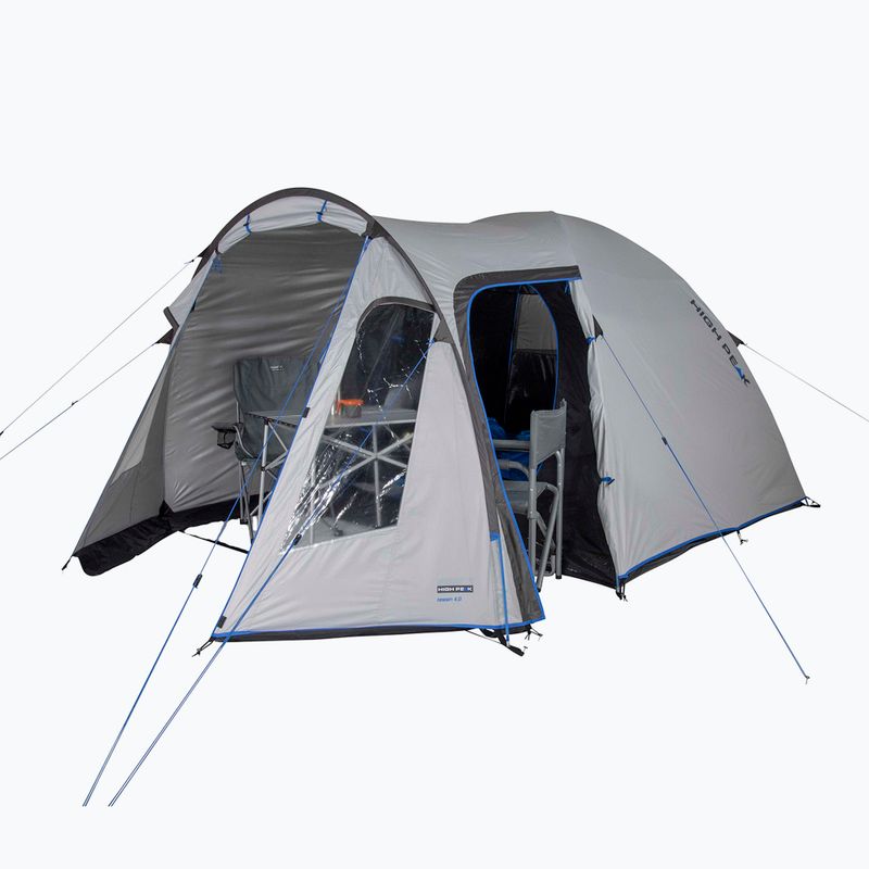 4-Personen-Zelt High Peak Tessin grau 10224 5