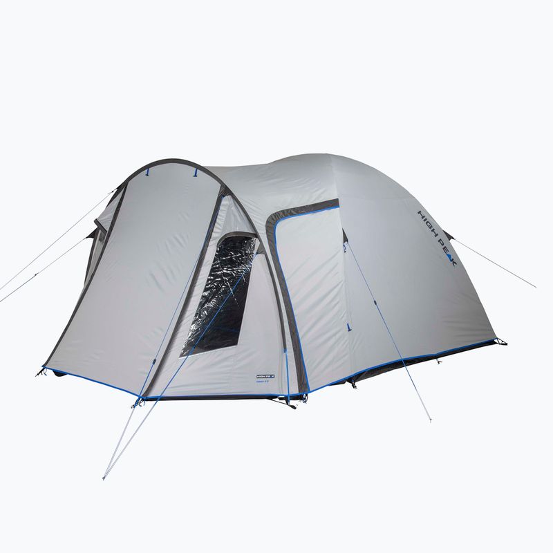 5-Personen-Campingzelt High Peak Tessin grau 10228 3