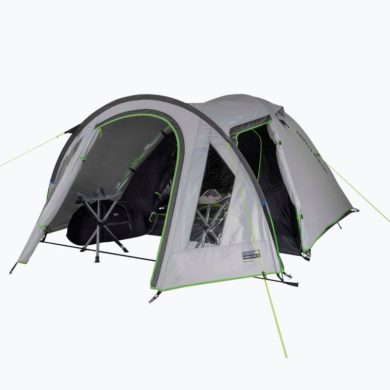 High Peak Kira grau 10370 3-Personen-Campingzelt 6
