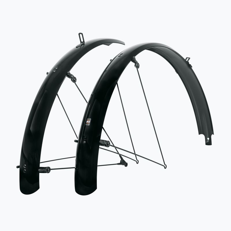 SKS Bluemels Basic Set 28" / 35 mm schwarze Fahrradschutzbleche 2