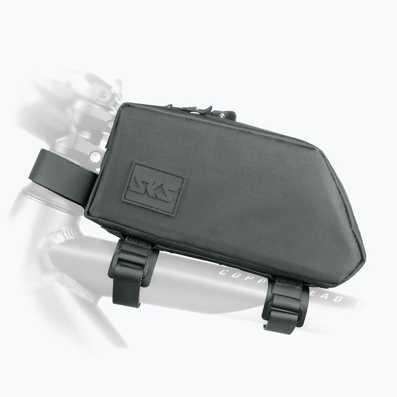 SKS Urban Toptube 0,65 l Rahmen Fahrradtasche schwarz 3