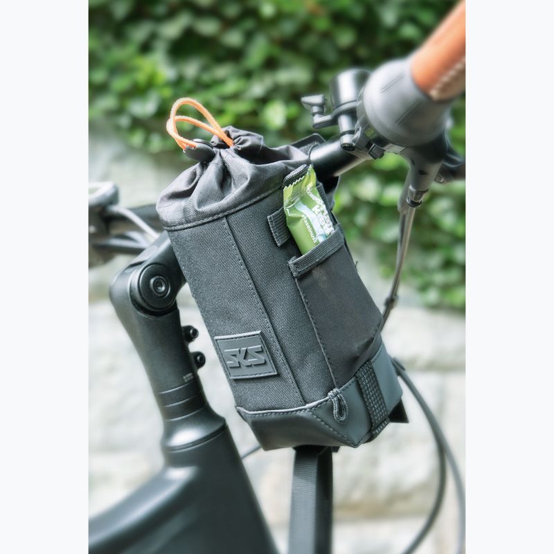 SKS Urban Steambag 1,25 l Lenker Fahrradtasche schwarz 7