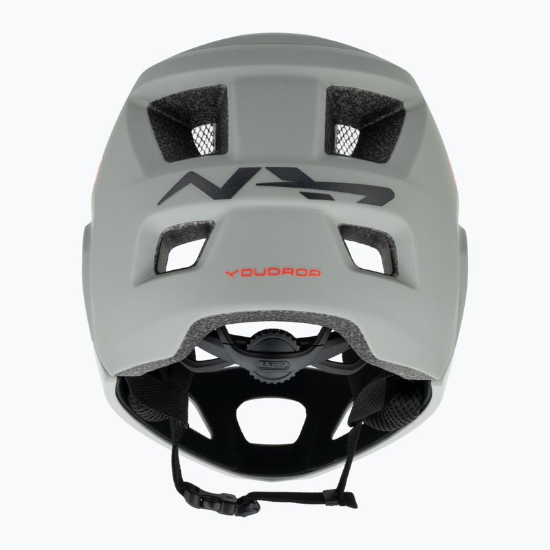 ABUS Youdrop FF kreidegrauer Kinderfahrradhelm 3