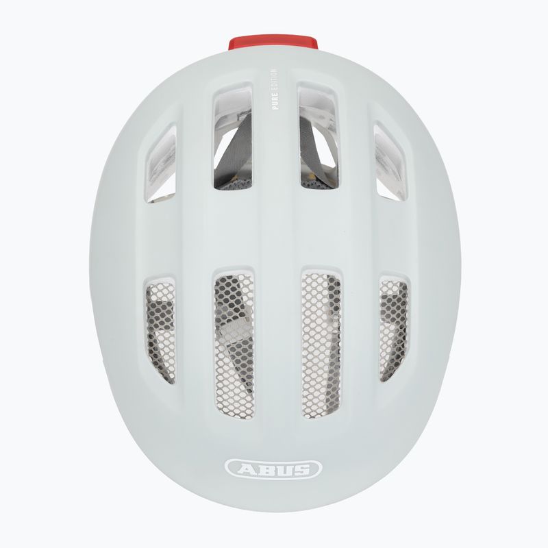 Fahrradhelm Kinder ABUS Smiley 3.0 ACE LED pure mint 6