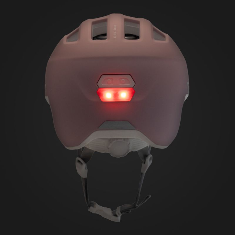 Fahrradhelm Kinder ABUS Smiley 3.0 ACE LED pure rose 8