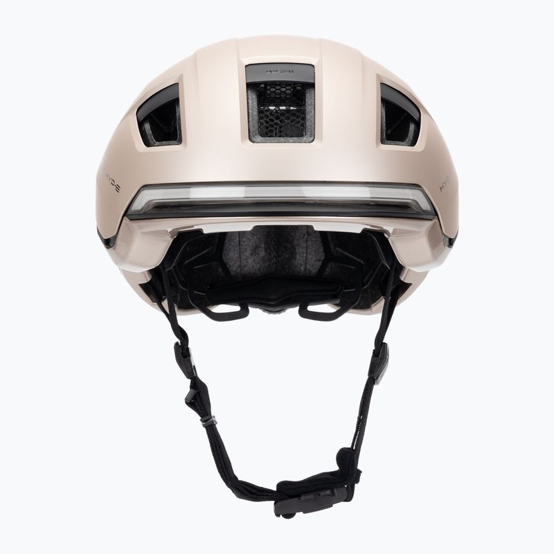 Fahrradhelm mit Blinker ABUS Hyp-E champagne gold 2