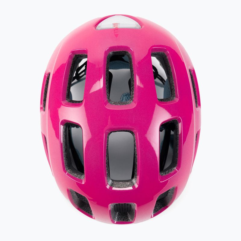 ABUS Youn-I 2.0 Kinderfahrradhelm rosa 40165 6