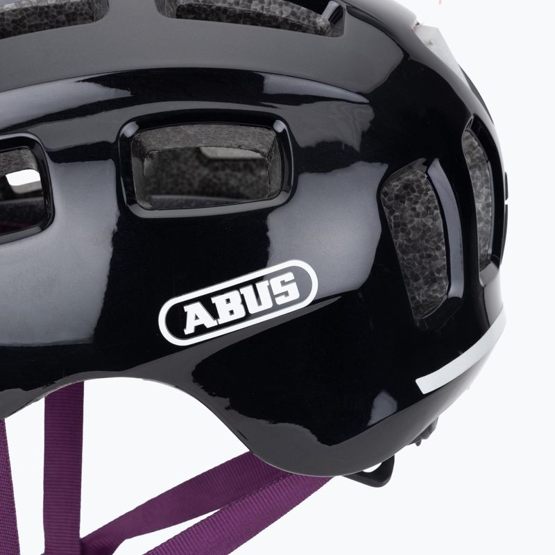 Fahrradhelm Kinder ABUS Youn-I 2.0 black violet 8