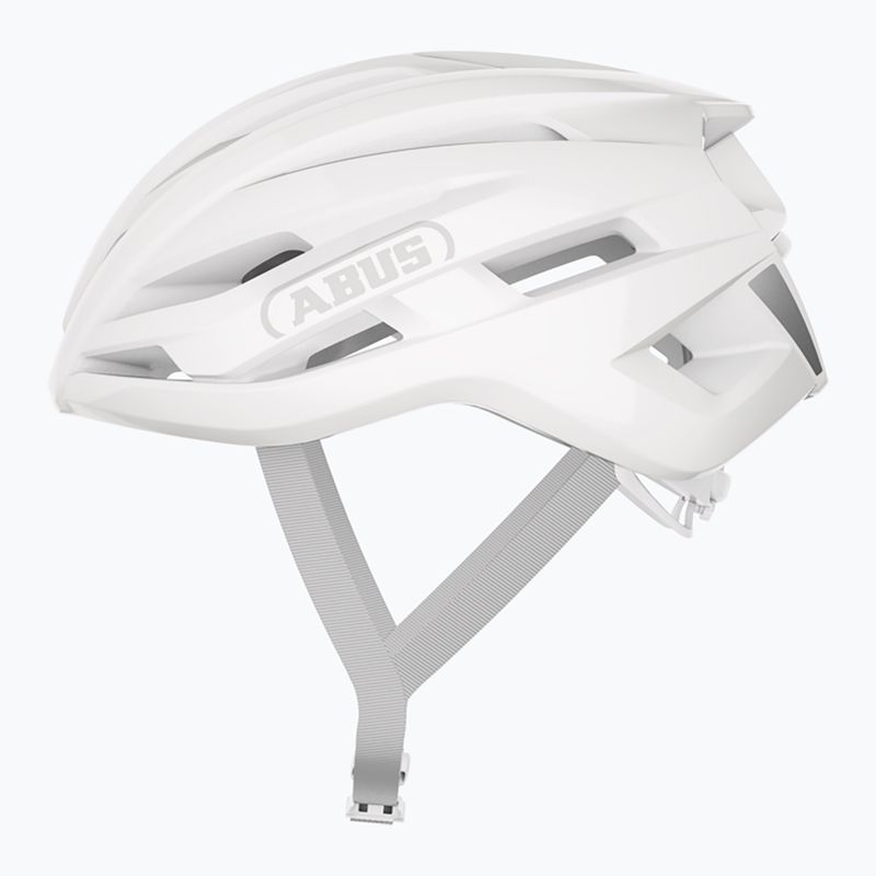Fahrradhelm ABUS StormChaser Ace pure white 2