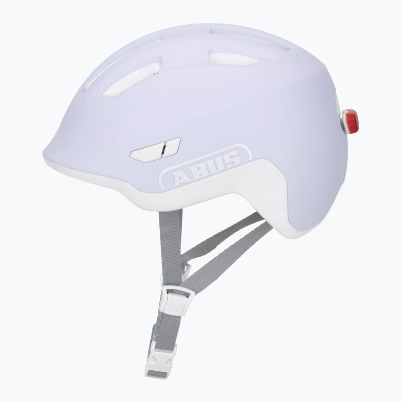 Fahrradhelm Kinder ABUS Smiley 3.0 ACE LED pure lavender 3