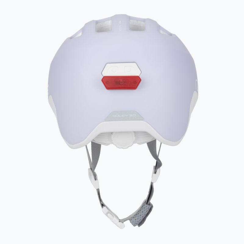 Fahrradhelm Kinder ABUS Smiley 3.0 ACE LED pure lavender 4