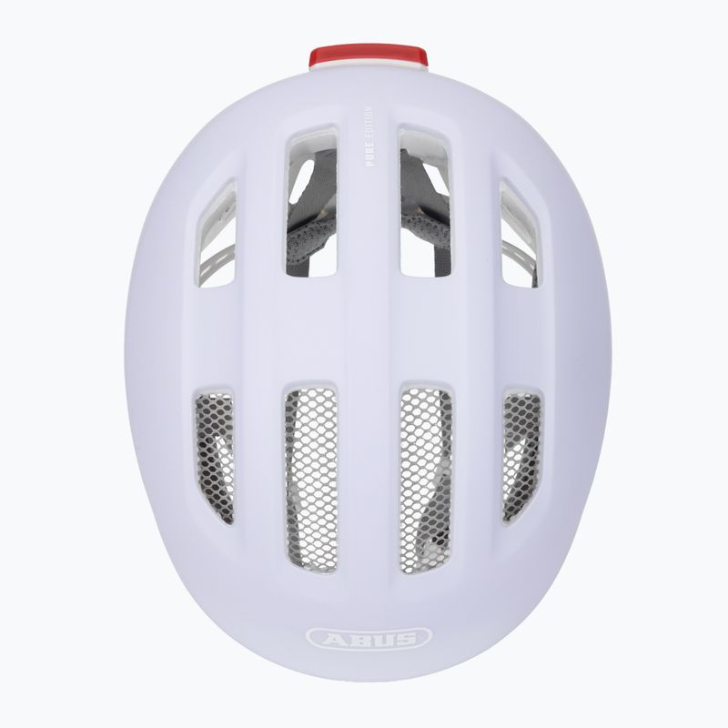 Fahrradhelm Kinder ABUS Smiley 3.0 ACE LED pure lavender 6