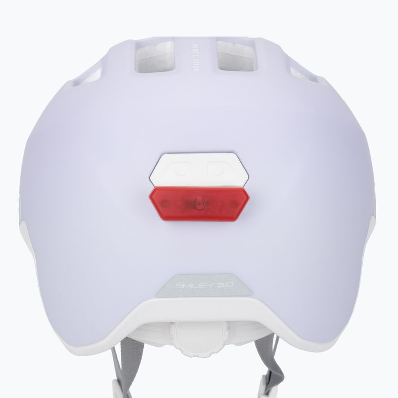 Fahrradhelm Kinder ABUS Smiley 3.0 ACE LED pure lavender 9