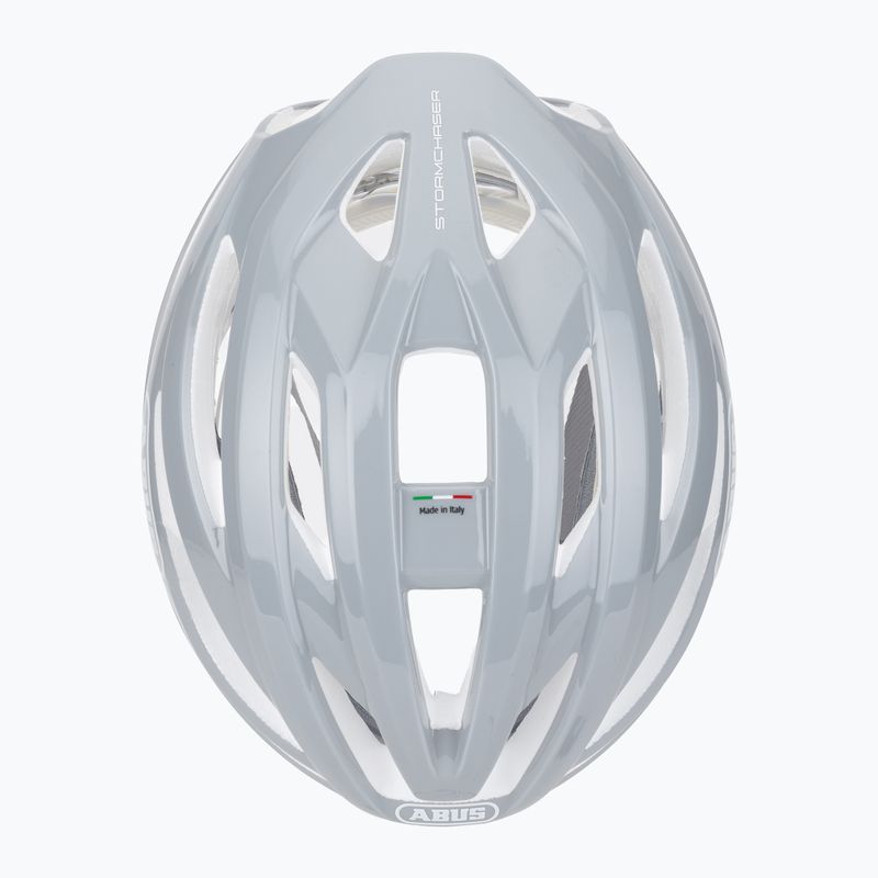 Fahrradhelm ABUS StormChaser Ace pure grey 6