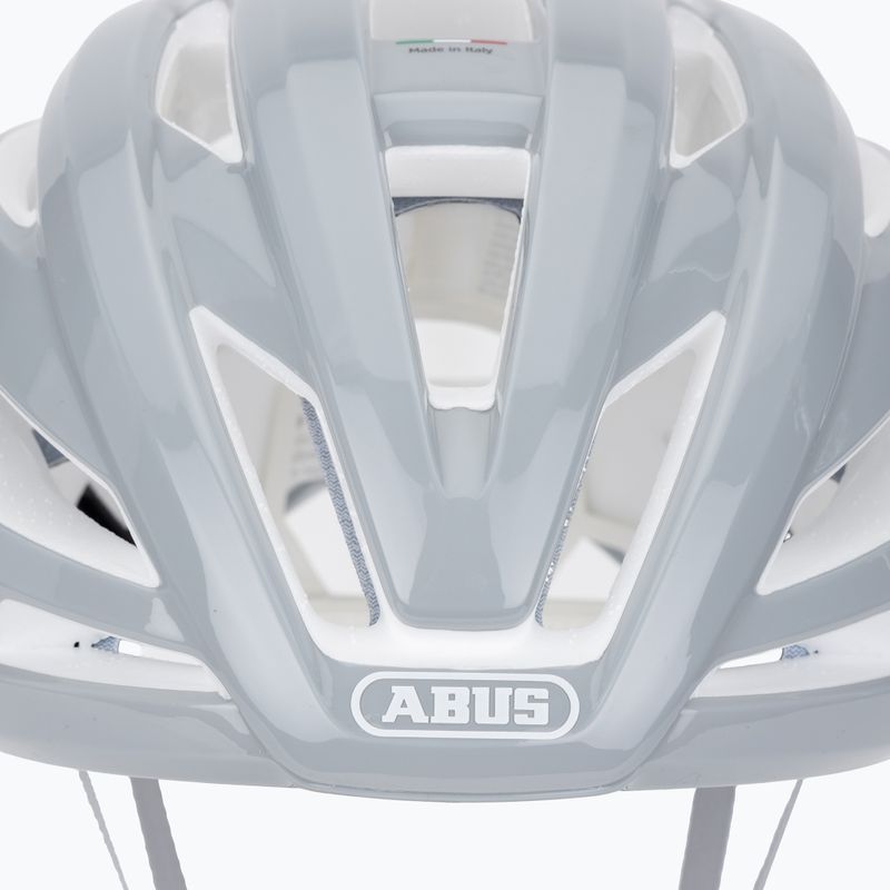 Fahrradhelm ABUS StormChaser Ace pure grey 7