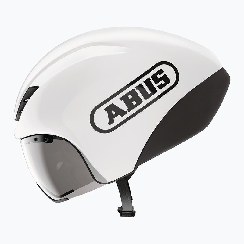 Fahrradhelm ABUS Gamechanger TT 1.1 shiny white 3