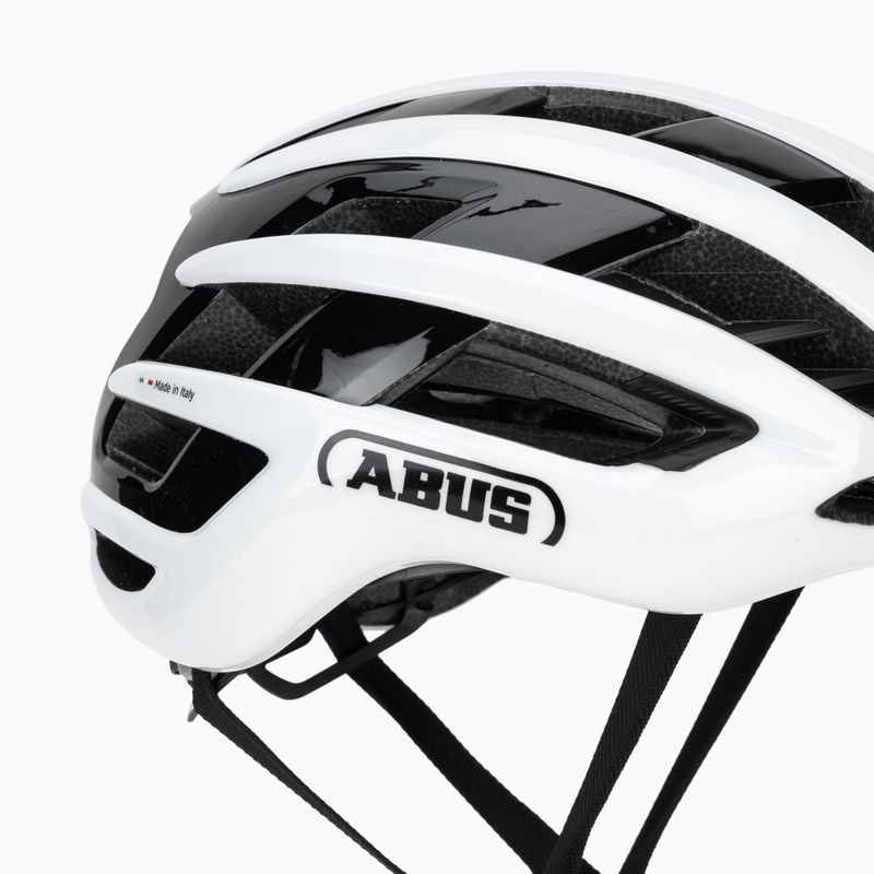 Fahrradhelm ABUS Airbreaker 2.0 whiny white 7