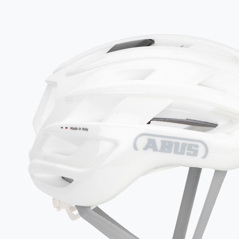 Fahrradhelm ABUS Airbreaker 2.0 pure white 7