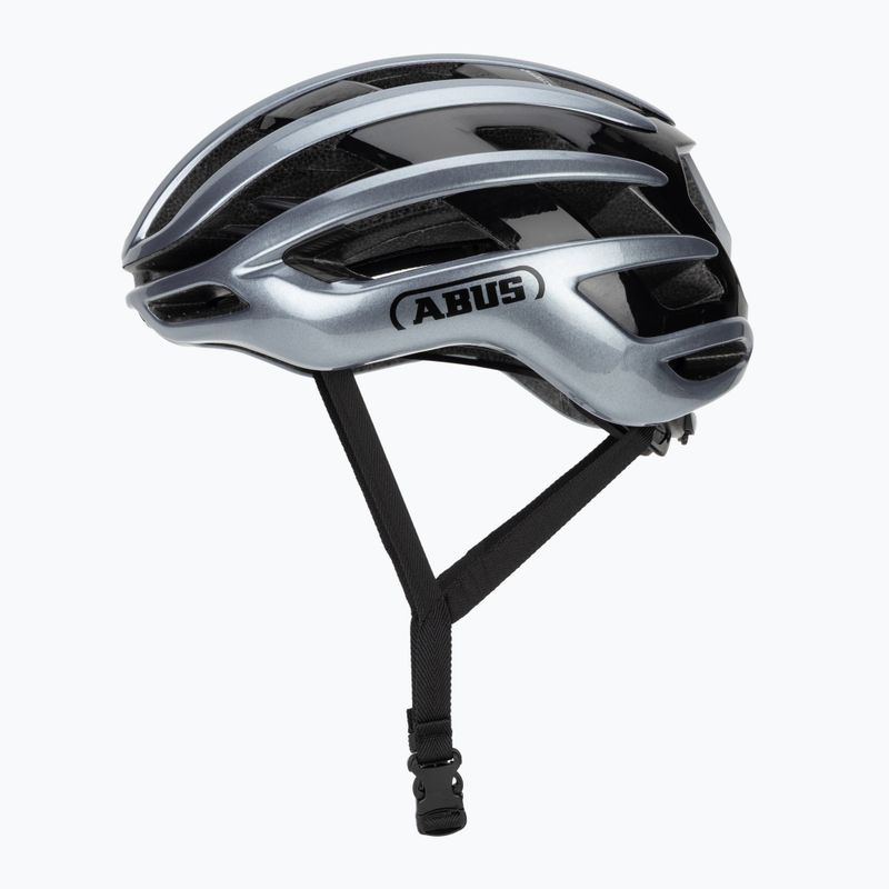 Fahrradhelm ABUS Airbreaker 2.0 graphite silver 3