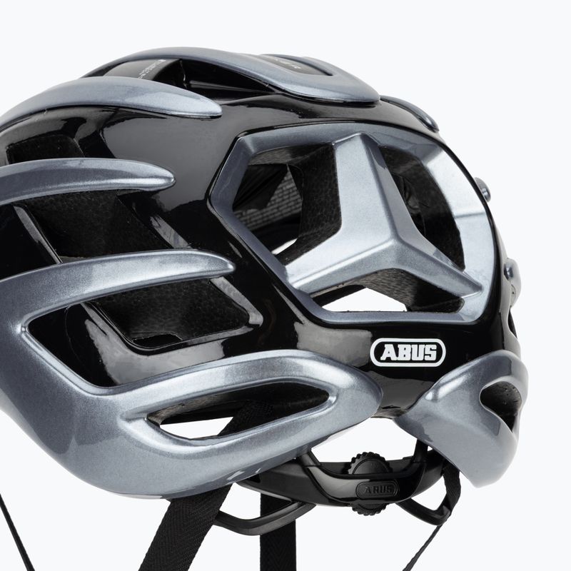 Fahrradhelm ABUS Airbreaker 2.0 graphite silver 8