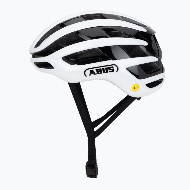 Fahrradhelm ABUS Airbreaker 2.0 Mips shiny white 3
