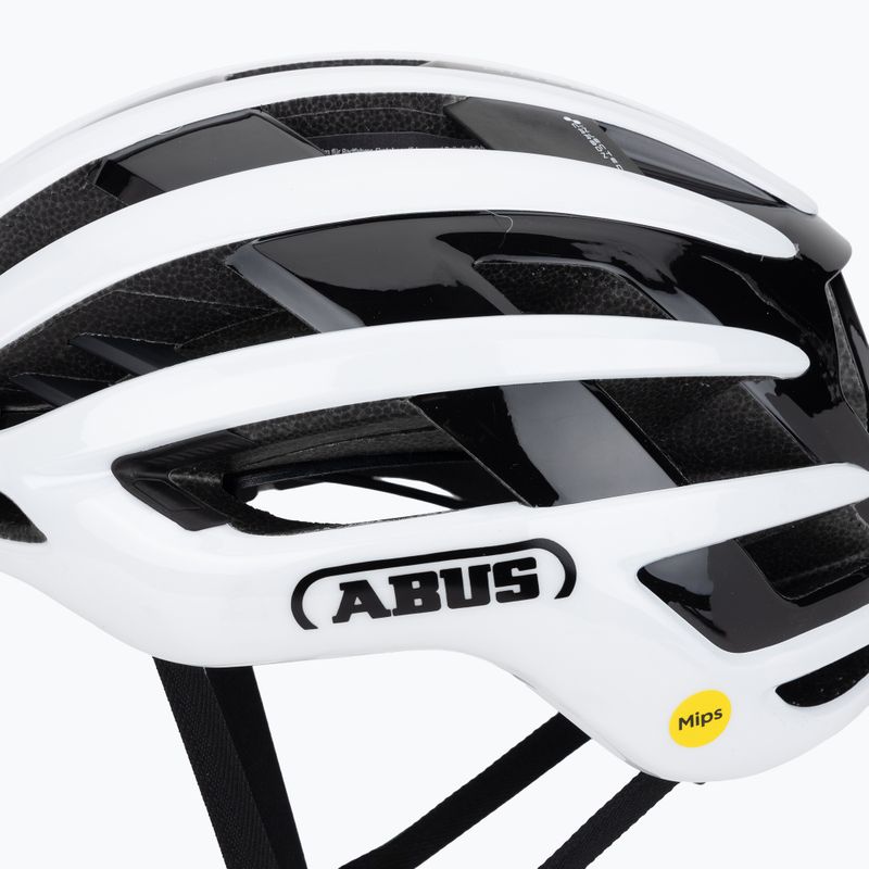 Fahrradhelm ABUS Airbreaker 2.0 Mips shiny white 7