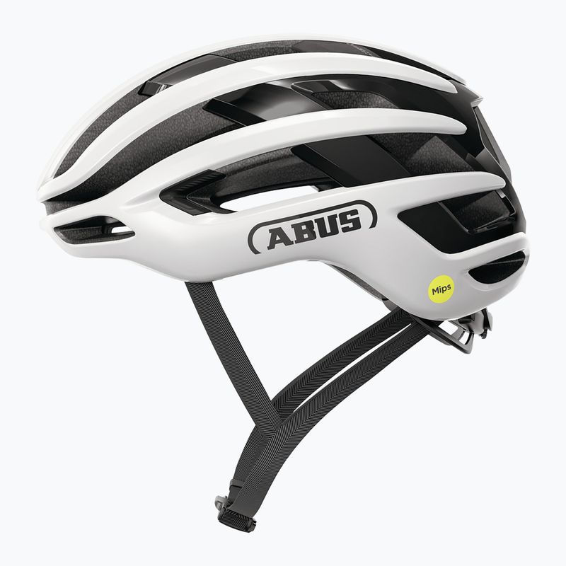 Fahrradhelm ABUS Airbreaker 2.0 Mips shiny white 2