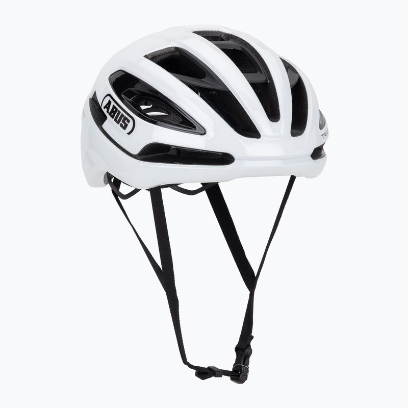 Fahrradhelm ABUS Taipan shiny white