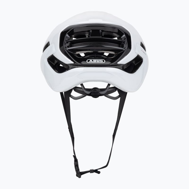 Fahrradhelm ABUS Taipan shiny white 4