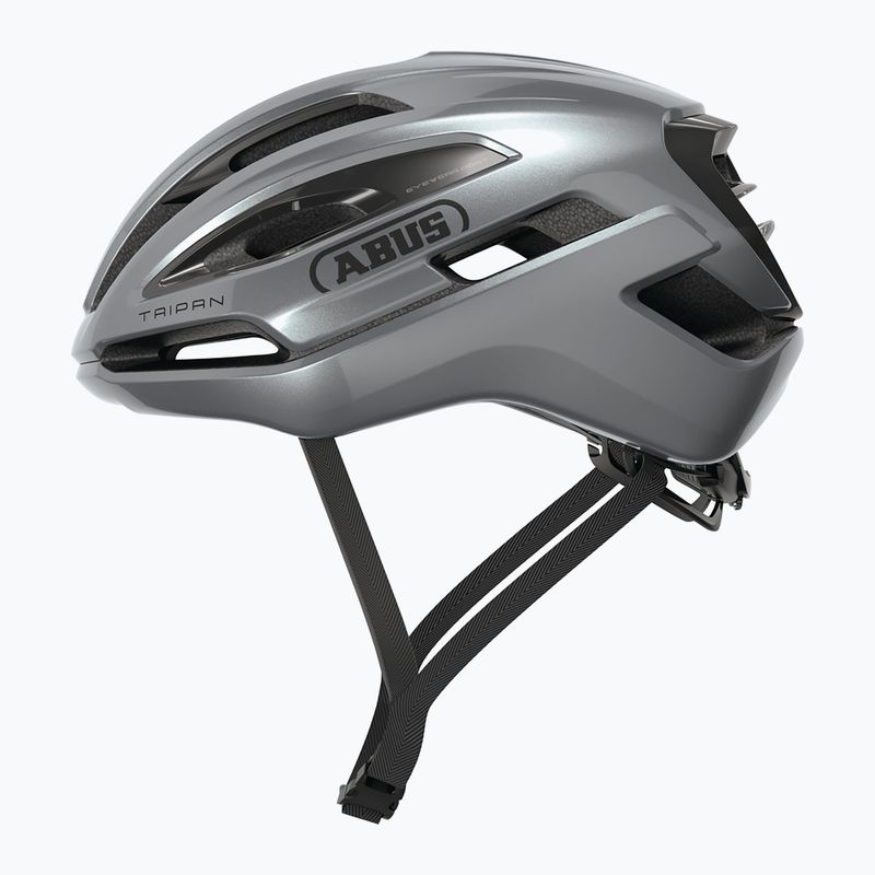 Fahrradhelm ABUS Taipan graphite silver 2
