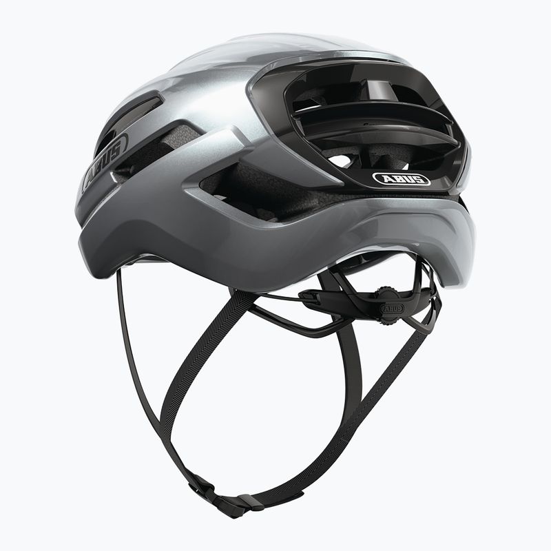 Fahrradhelm ABUS Taipan graphite silver 3