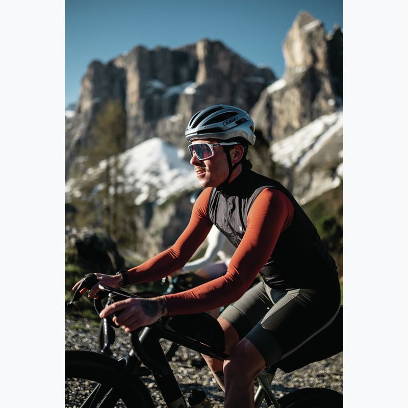 Fahrradhelm ABUS Taipan graphite silver 6