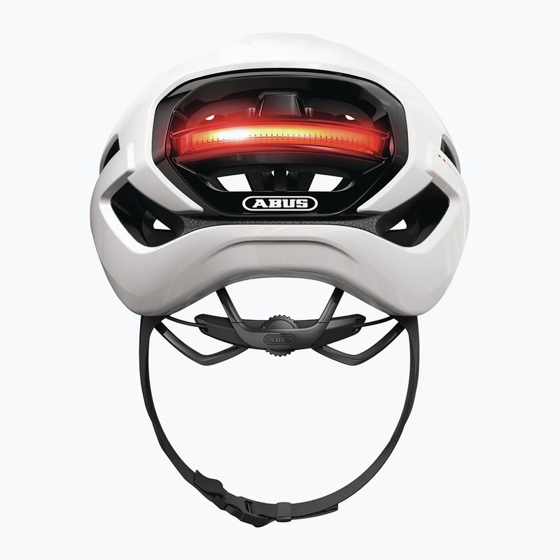 Fahrradhelm ABUS Taipan LED shiny white 5