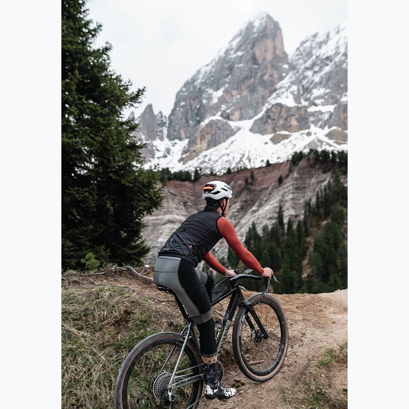 Fahrradhelm ABUS Taipan LED shiny white 9