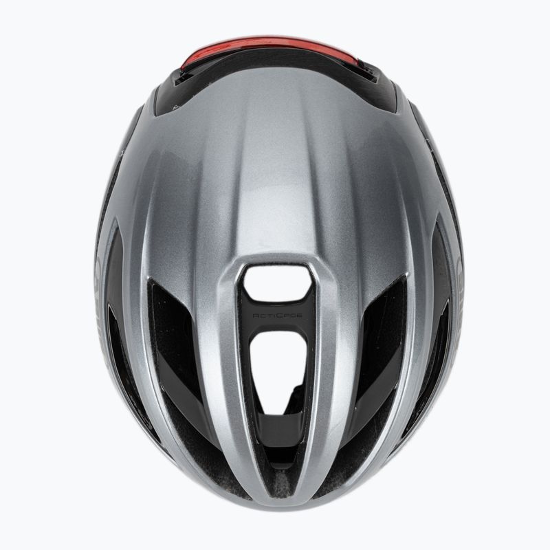 Fahrradhelm ABUS Taipan LED graphite silver 6