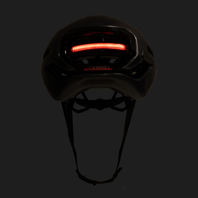 Fahrradhelm ABUS Taipan LED graphite silver 9