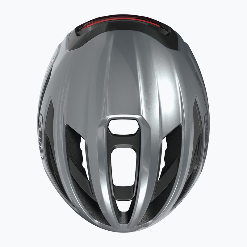 Fahrradhelm ABUS Taipan LED graphite silver 6