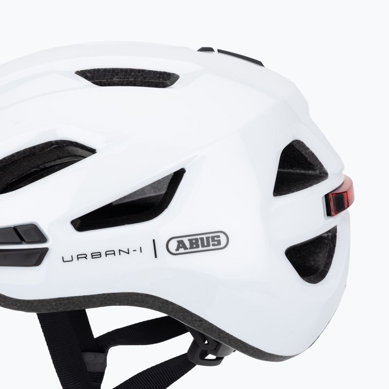 Fahrradhelm ABUS Urban-I 4.0 shiny white 7