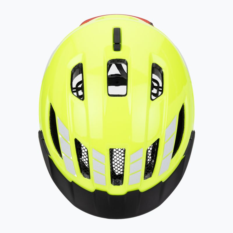 Fahrradhelm ABUS Urban-I 4.0 signal yellow 6