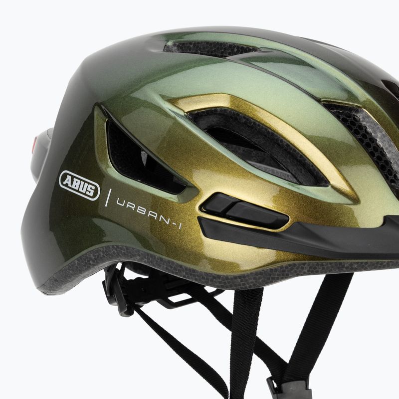 Fahrradhelm ABUS Urban-I 4.0 green pepper 10