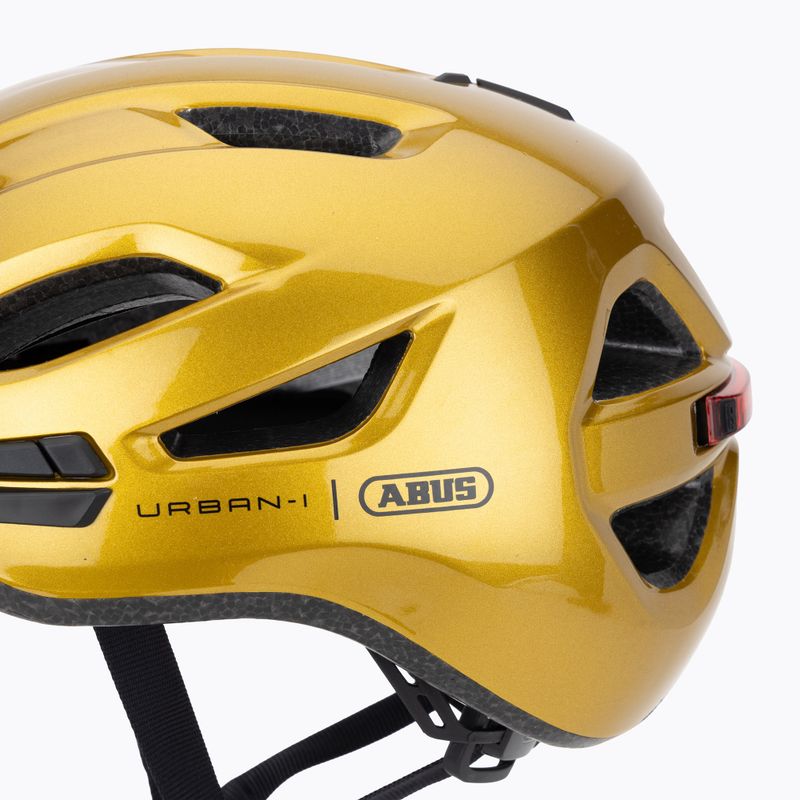 Fahrradhelm ABUS Urban-I 4.0 honey yellow 7