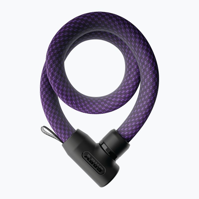 Fahrradschloss ABUS Yarnit 4004K/110 midnight purple