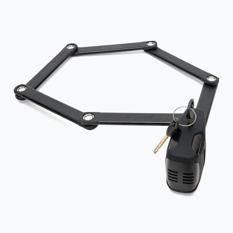 Klappbares Fahrradschloss mit Alarm ABUS Bordo Alarm 6000KA/90 SH schwarz 61500 4