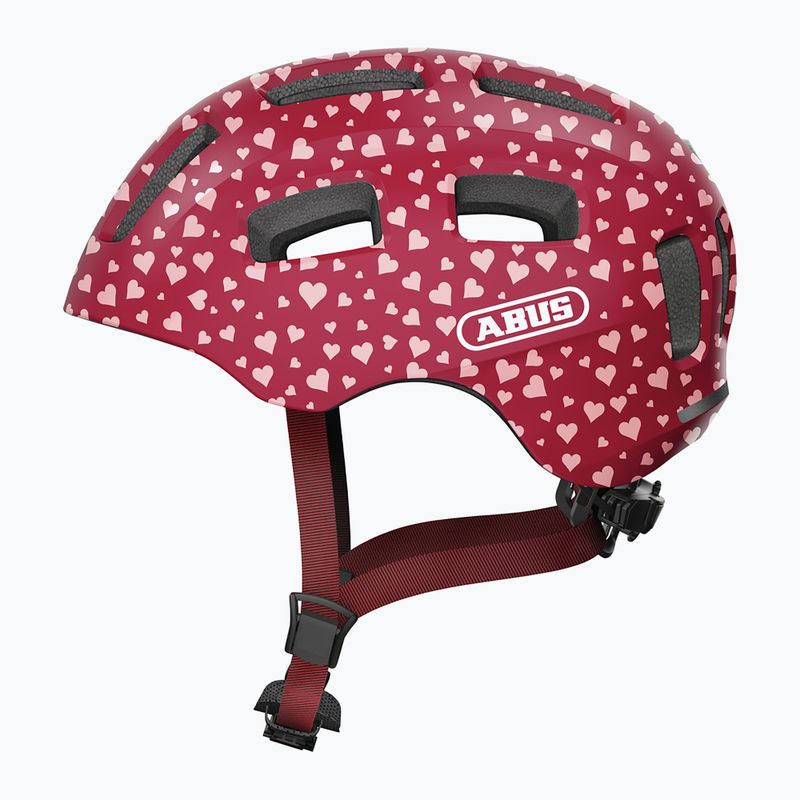 ABUS Youn-I 2.0 Cherry Heart Kinderfahrradhelm