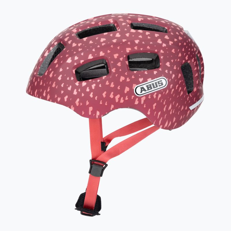 Fahrradhelm Kinder ABUS Youn-I 2.0 cherry heart 3