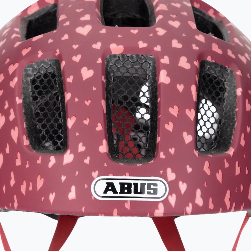 Fahrradhelm Kinder ABUS Youn-I 2.0 cherry heart 7