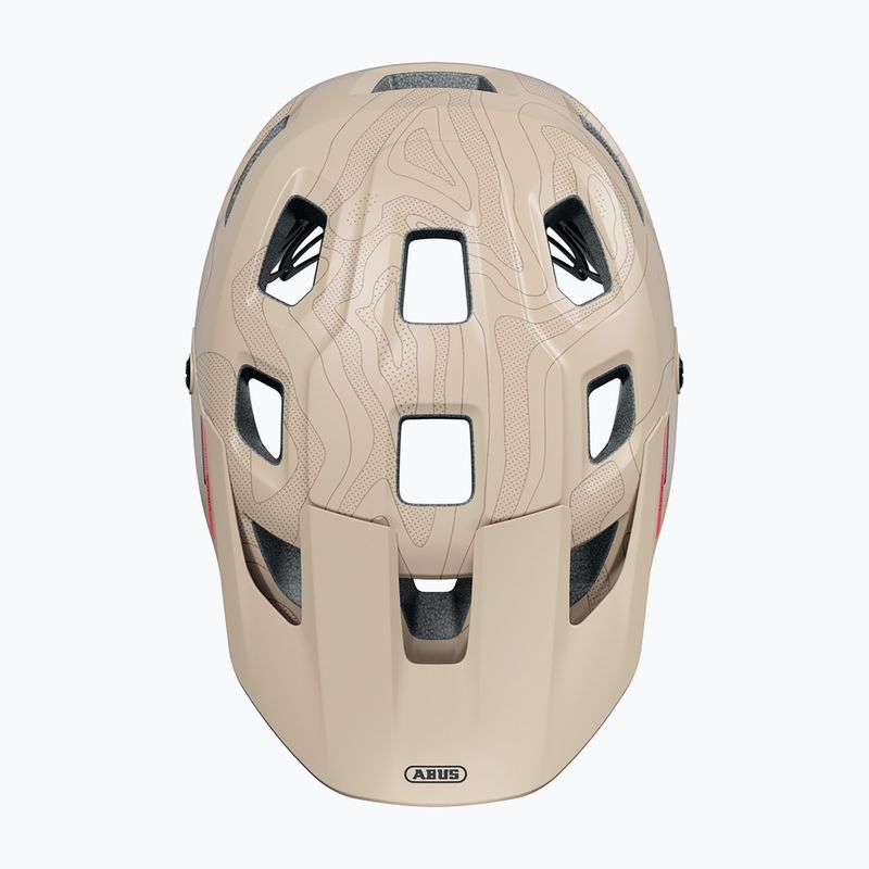 ABUS MoDrop dusky camel Fahrradhelm 6